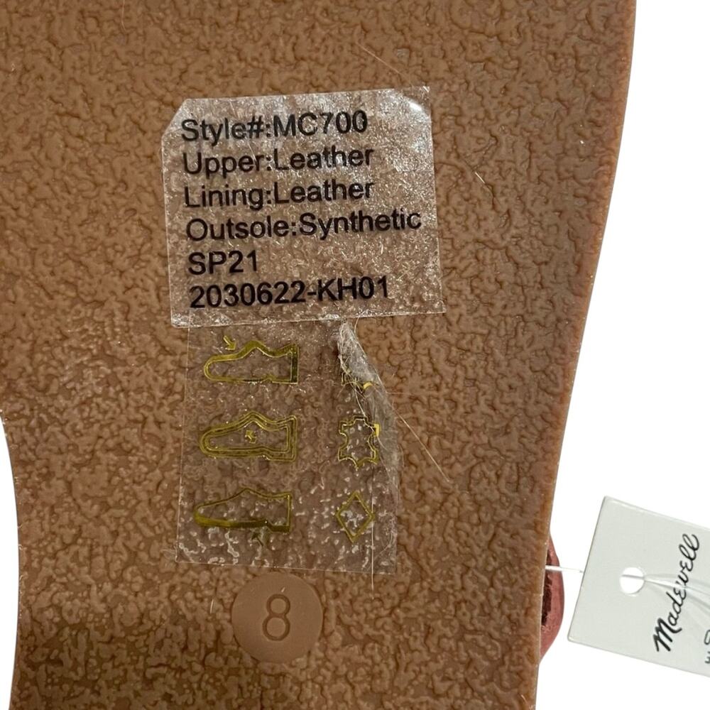 FINAL PRICE Madewell The Boardwalk Thong Sandal in Leather - NWT - Picture 7 of 8